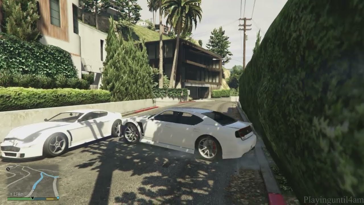 Trabajando como Remolcador de Coches en GTA V 1# [PS4].