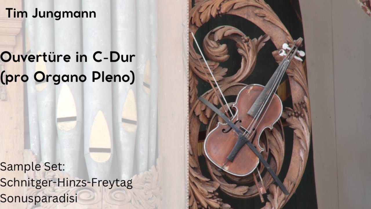 Tim Jungmann: Ouvertüre in C-Dur (pro Organo Pleno)