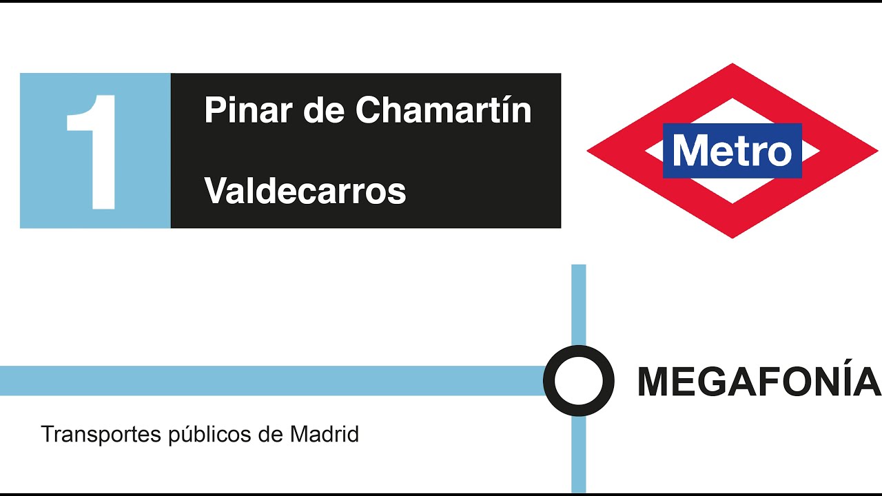 Megafonía Metro de Madrid línea 1