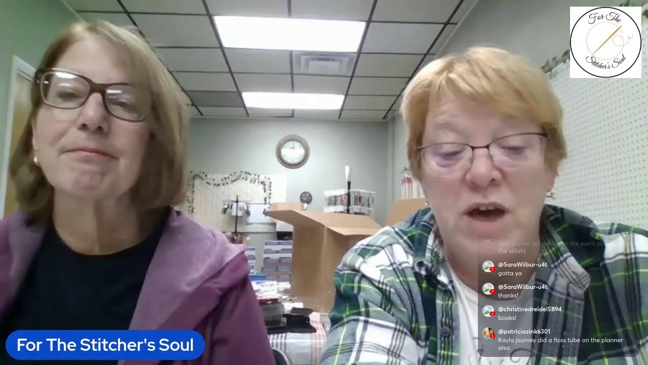 Flosstube Episode #144 For The Stitcher's Soul