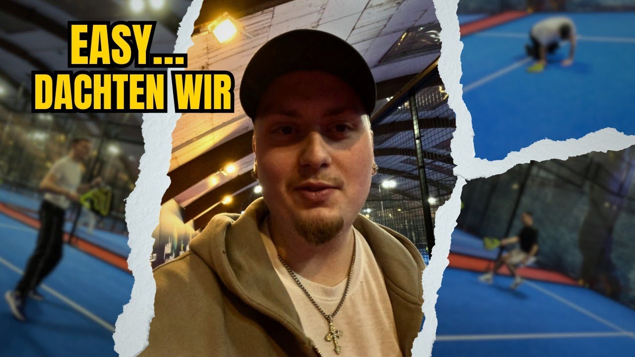 Das erste Mal Padel Tennis um 0 UHR!