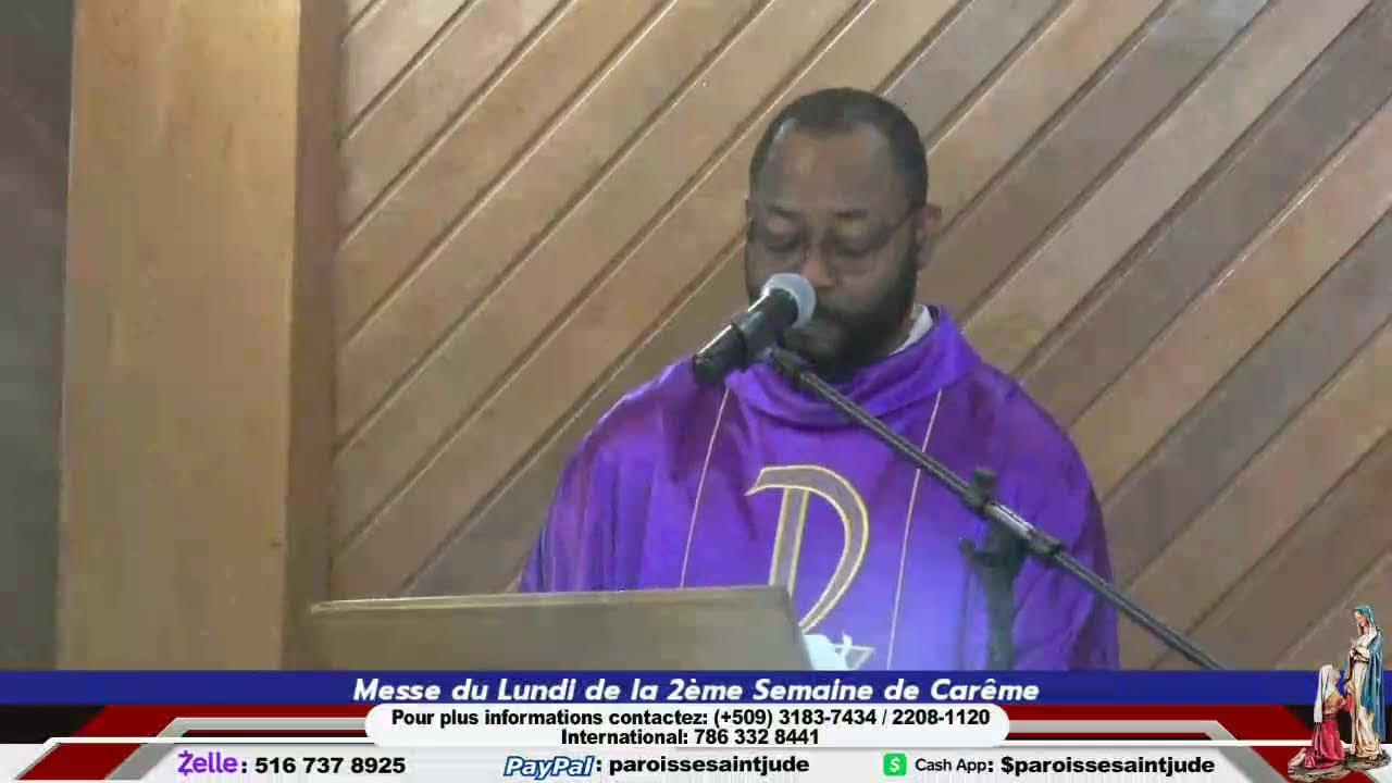 Messe du Lundi de la 2ème Semaine de Carême