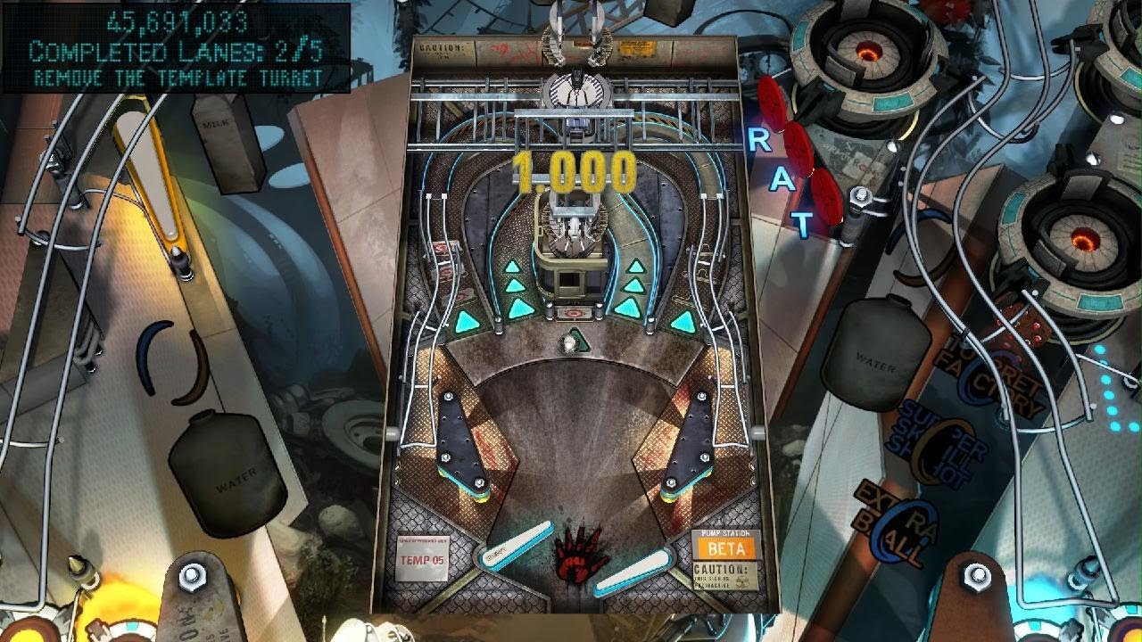 Pinball FX3 - Portal (Wizard Mode Run)