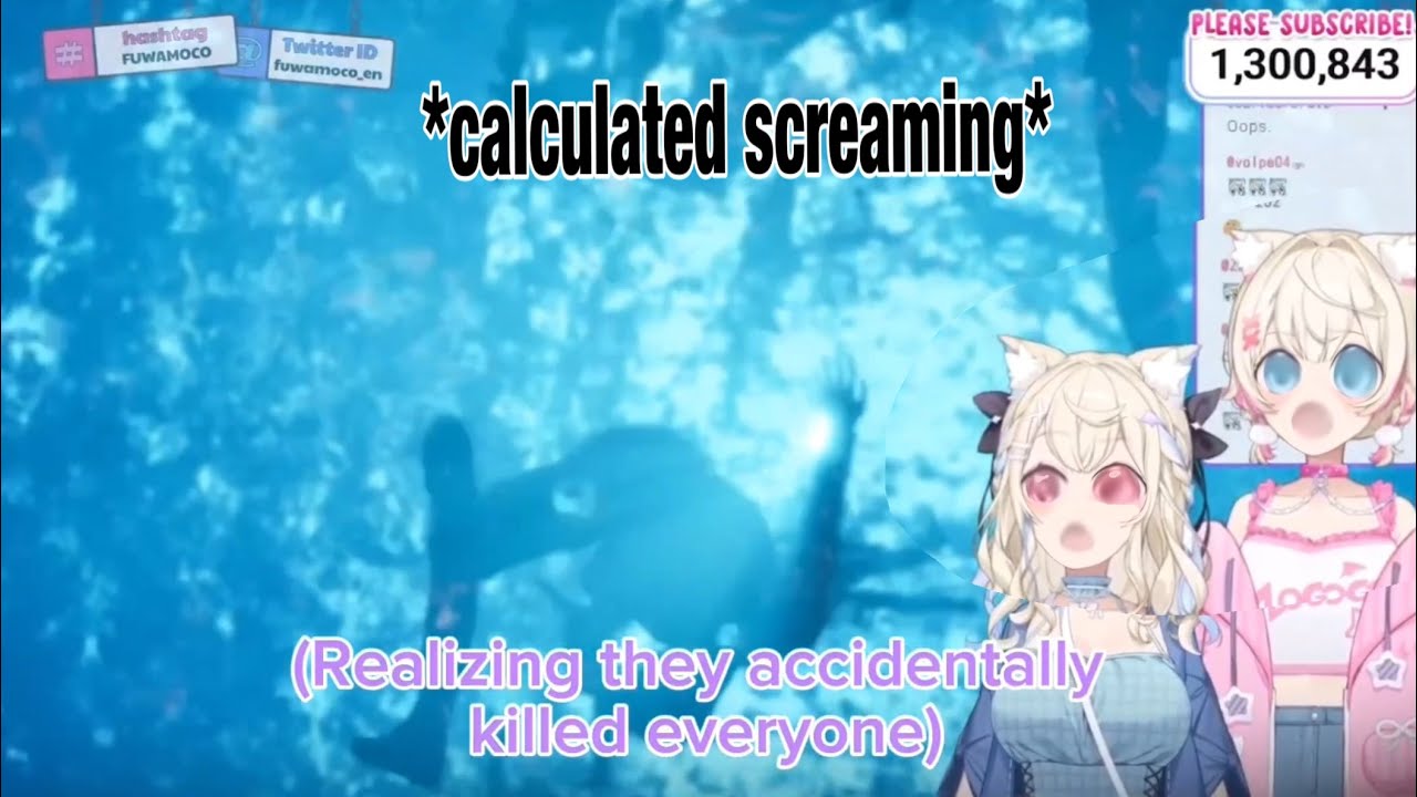 Fuwamoco having a crisis at sea but the video gets progressively worse as it goes on