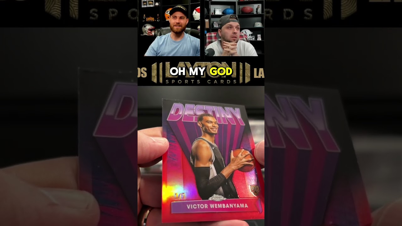 Topps Chrome - Victor Wembanyama - Destiny to 5 