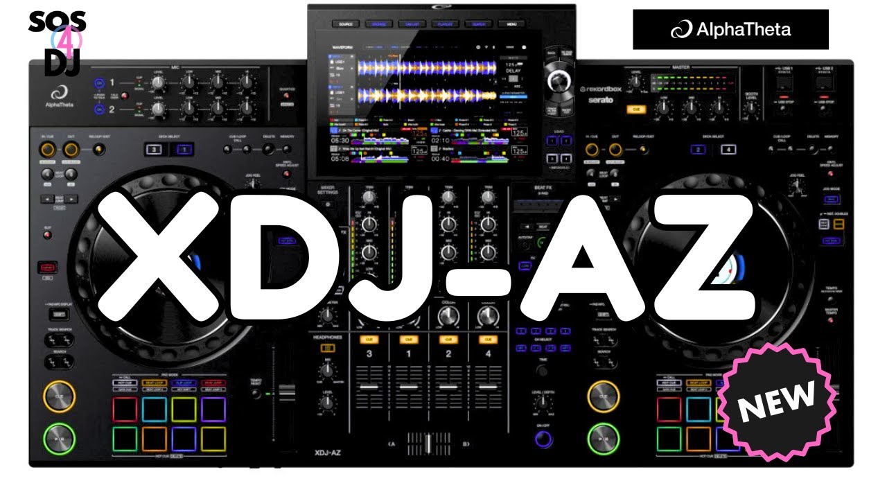 AlphaTheta XDJ-AZ nuova ALL IN ONE