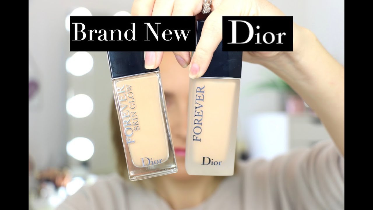 Dior Forever Matte & Skin Glow Foundation Review & Wear Test
