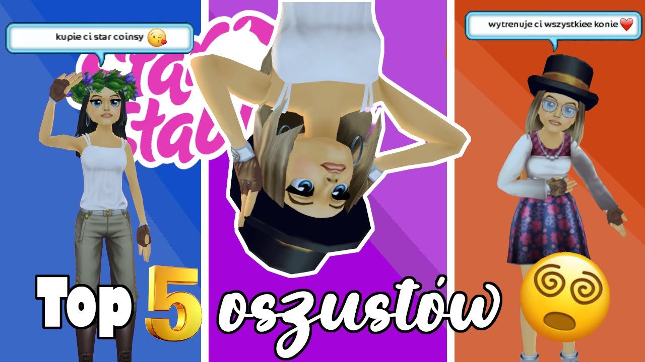 TOP 5 NAJBARDZIEJ IRYTUJĄCYCH OSZUSTÓW W STAR STABLE ONLINE