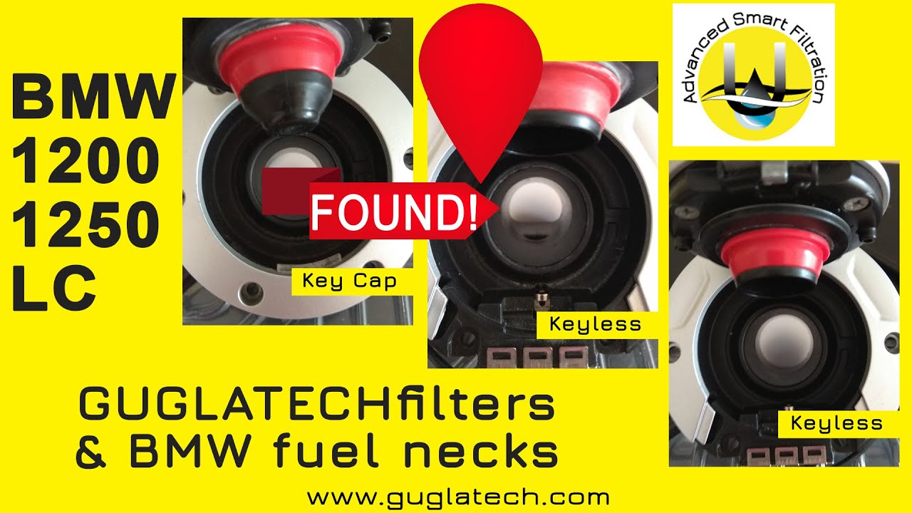 BMW  R1200/1250 LC fuel neck  and Guglatech filter mounting and differences revealed.