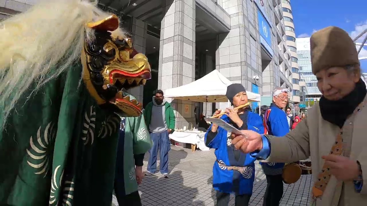 2026.01.11青山ファーマーズマーケット　邪気払い　７