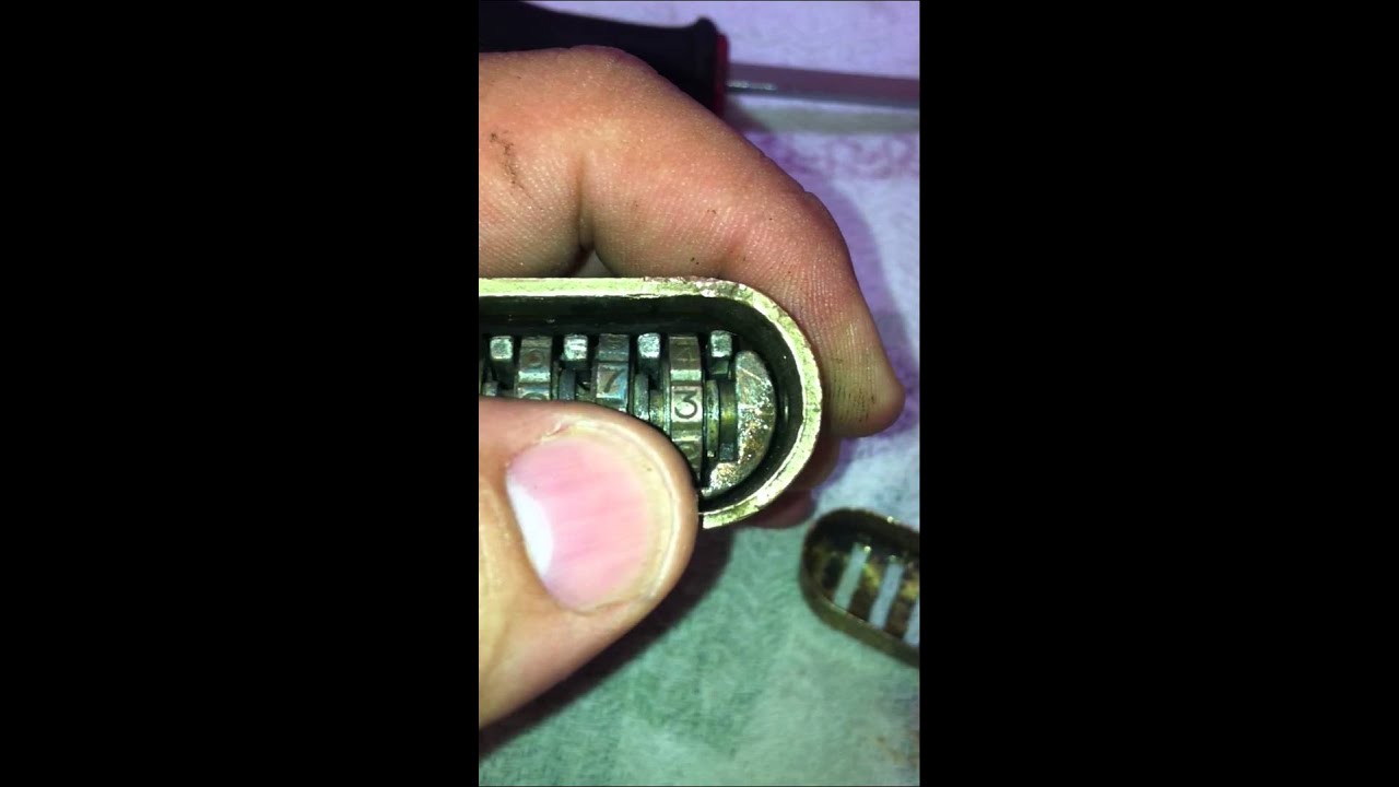 Descifrado de combinación candado Master 175