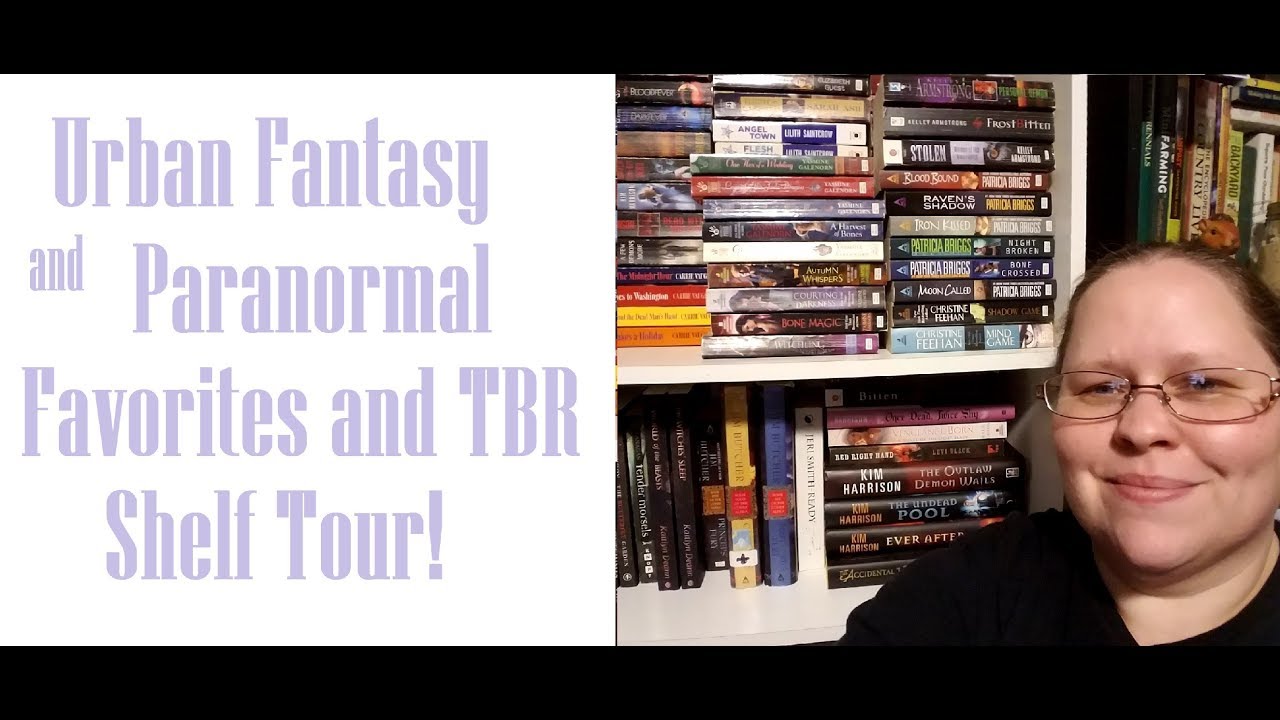 Urban Fantasy and Paranormal Favorites Shelf