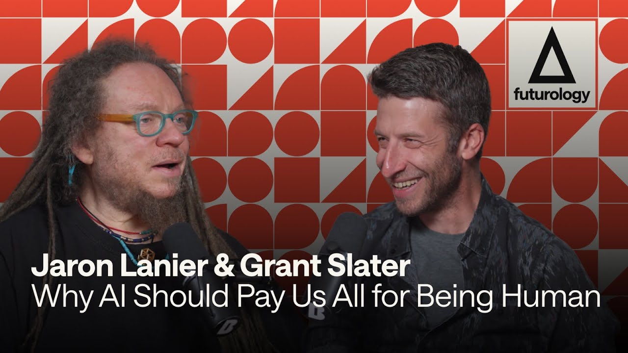 Why AI Should Pay Us for Being Human | The Futurology Podcast