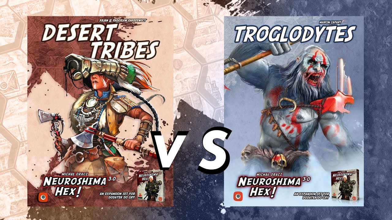 Ludzie Pustyni vs Troglodyci Neuroshima Hex 3.0 Rozgrywka 29