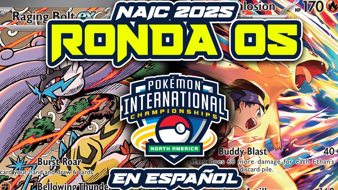 Ronda 5 | el DECK TYPLHOSION ES OPCION Para NAIC pokemon TCG 2025 en ESPAÑOL