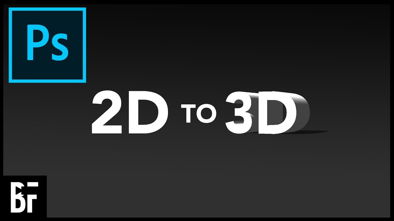 Конвертируйте ваши 2D-логотипы в 3D-логотипы в Photoshop