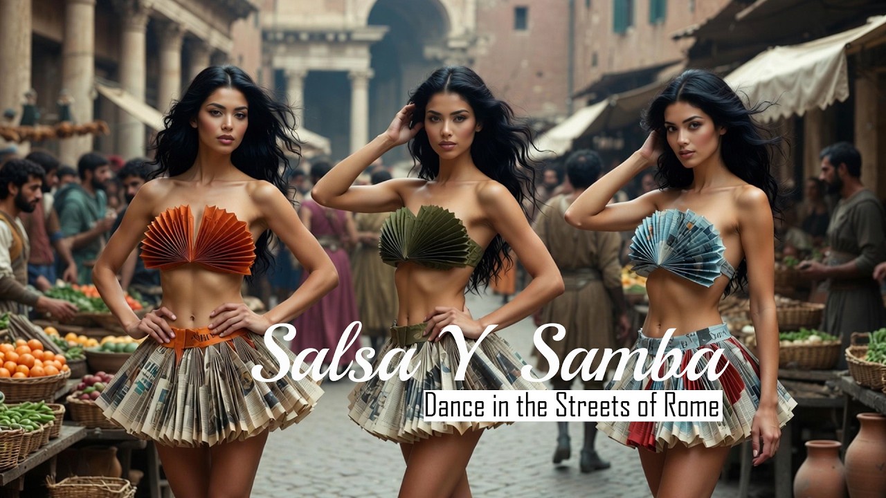 Salsa Y Samba - AI Music Video- DJ Rohan #aiart #veo3 #grok