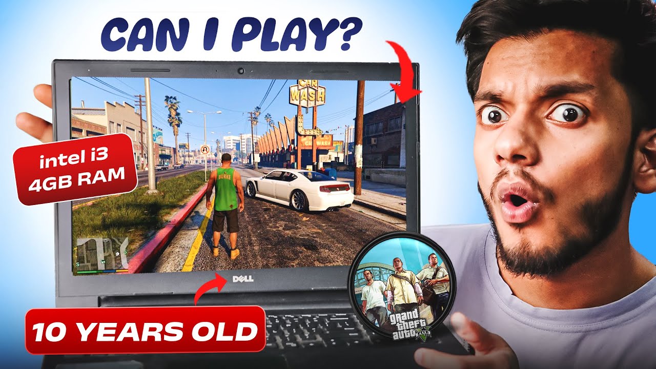 Can This Old Laptop Run GTA 5? 🤯 Big Mistake! 😳