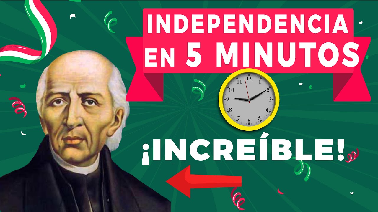 La Independencia de México en 5 MINUTOS | 15 de septiembre