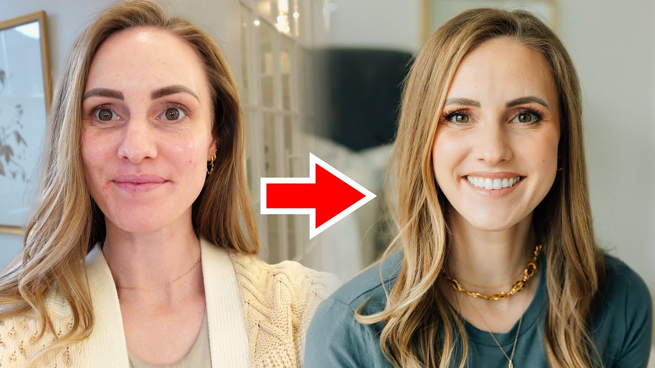 GET READY WITH ME! Family Photo Day and Make Up Tutorial!