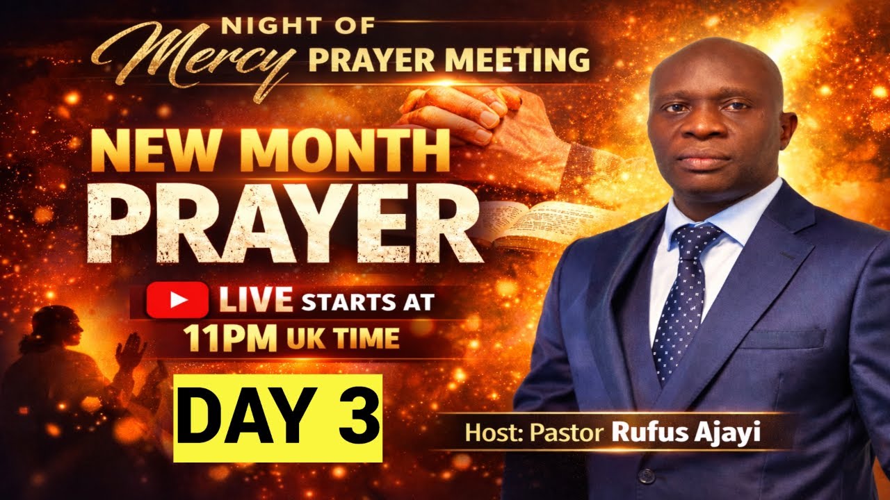 NIGHT OF MERCY PRAYER MEETING II ENCOUNTER 043 II TUESDAY, 3RD MARCH, 2026