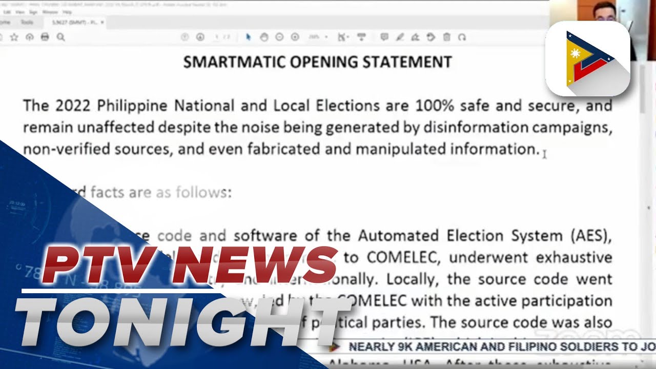 Smartmatic assures Lower House Committee no hacking incident of security breach happened