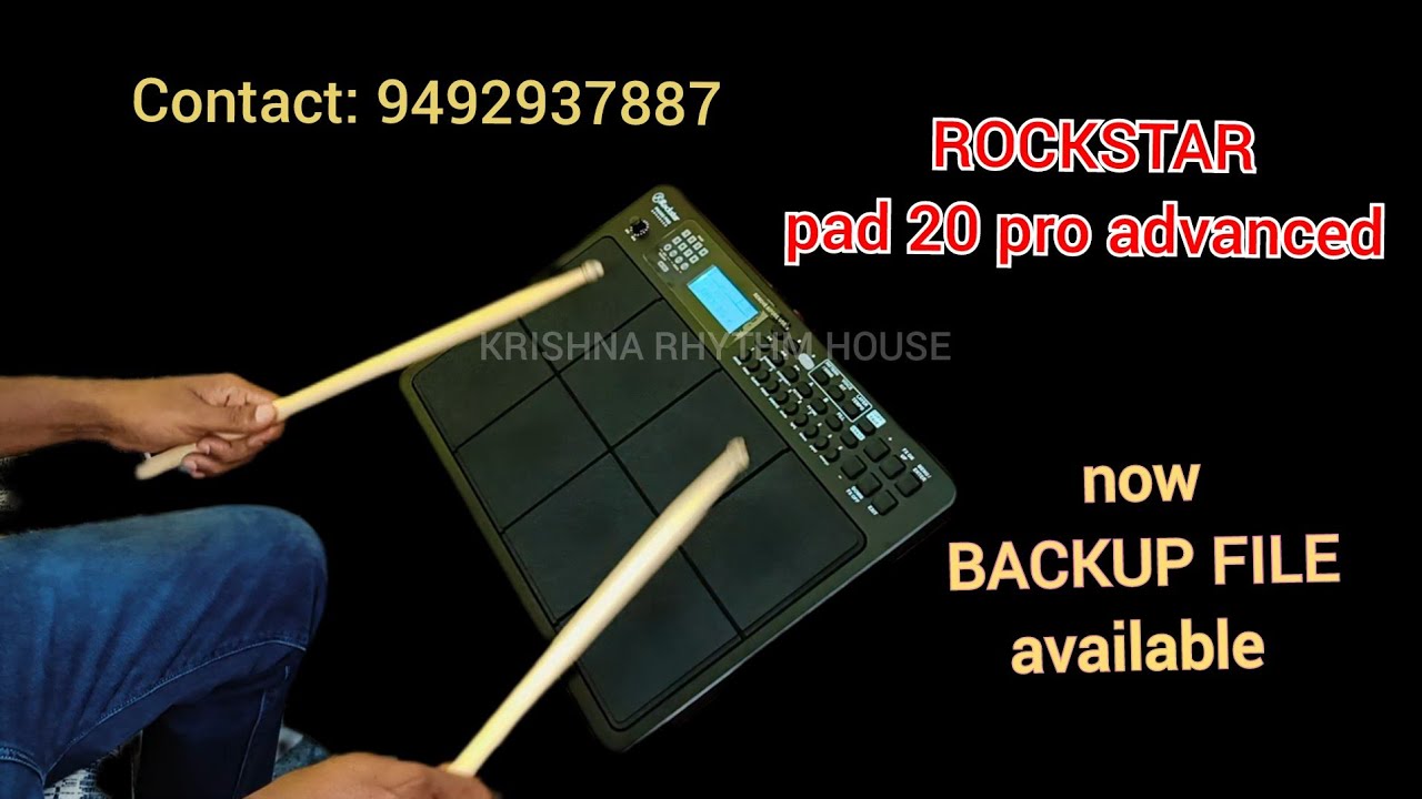 ROCKSTAR pad 20 pro advanced backup file now available#ROCKSTAR#PAD#VIRAL#tones#backup#music#art