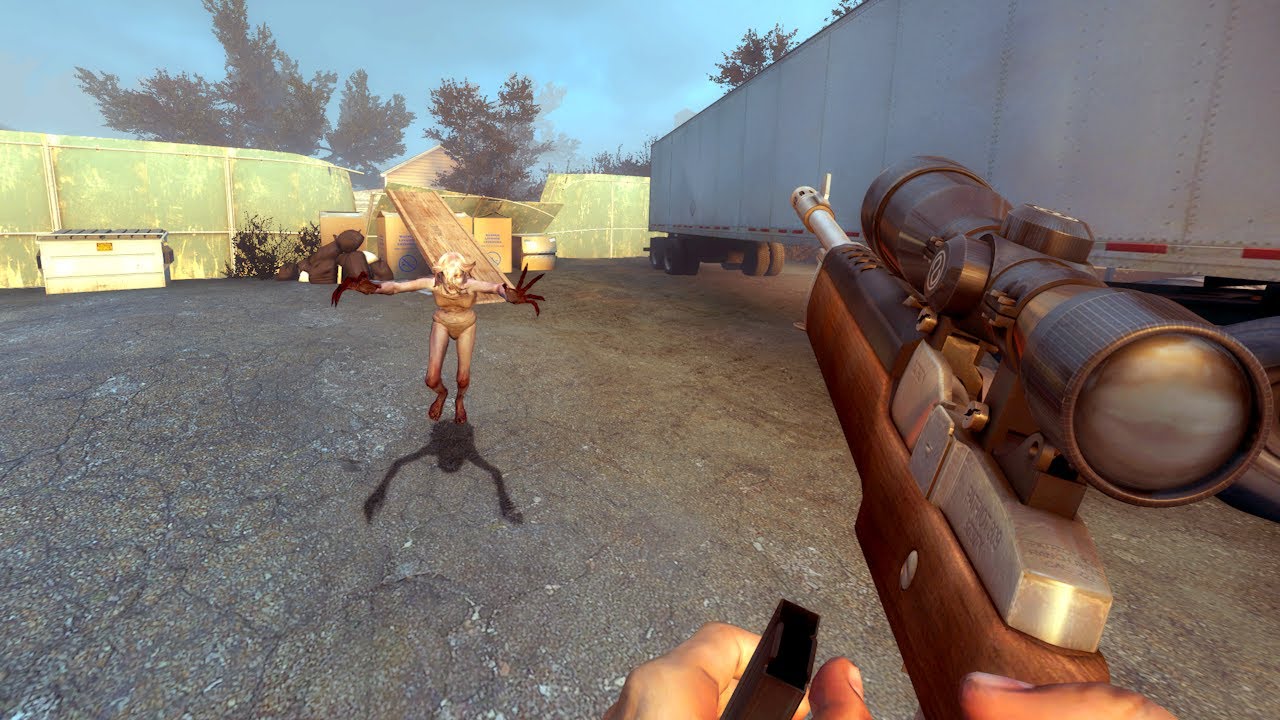Left 4 Dead 2 &mdash; без смертей, в одиночку, экспертный реализм (Hard Rain)