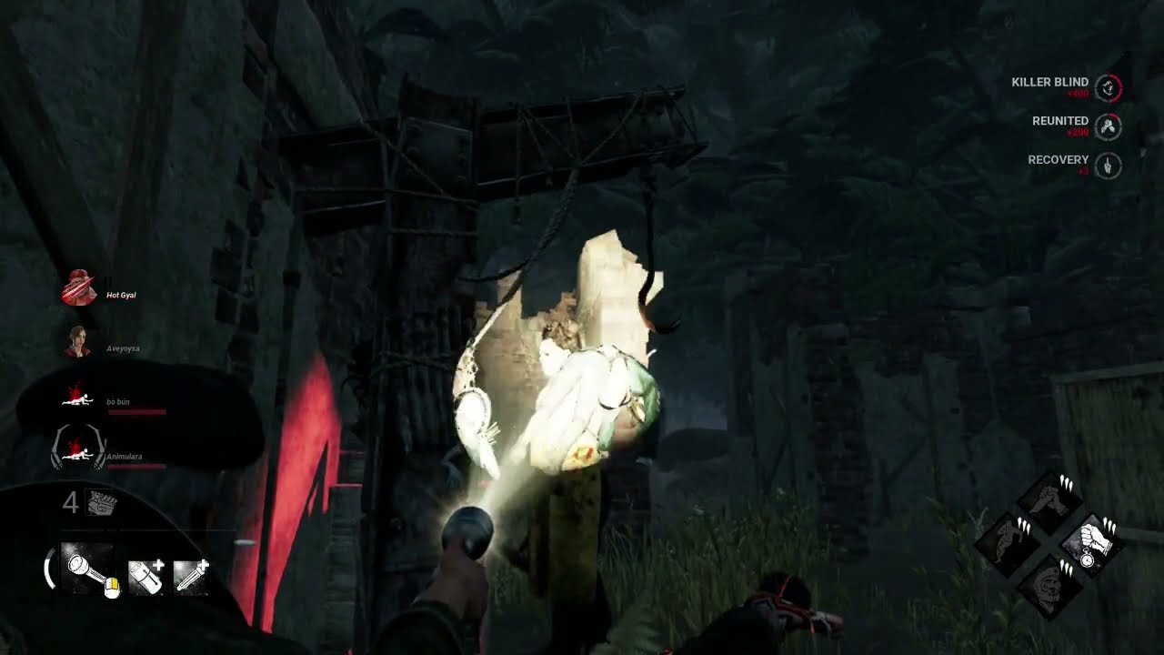 The only way to recover against a facecamping Bubba - Dead by Daylight