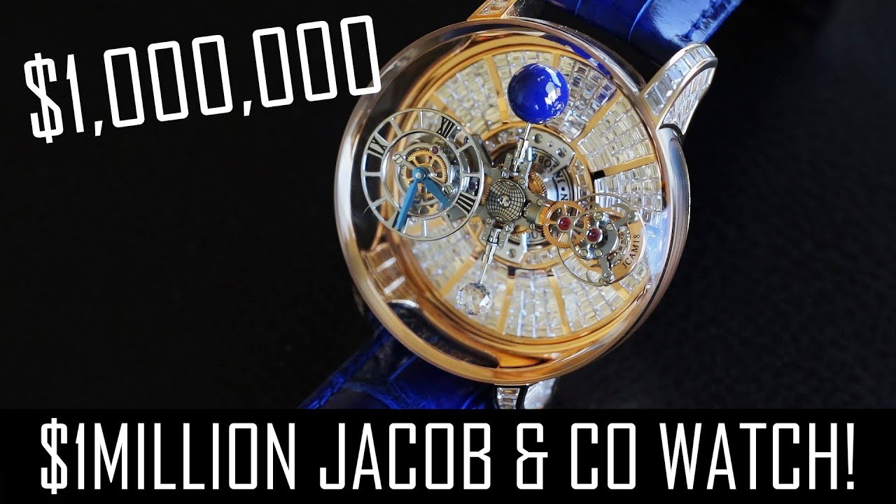 The $1million Jacob & Co Astronomia watch!