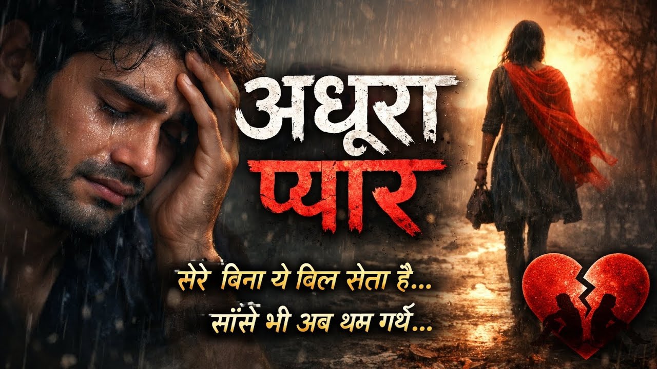 Adhoora Pyar 💔 | Very Sad Love Story Song | Heart Touching Emotional Song 2026