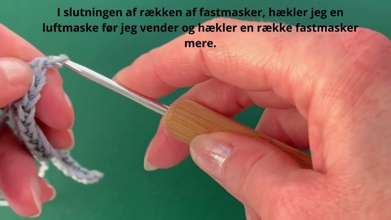 Lær at hækle fastmasker