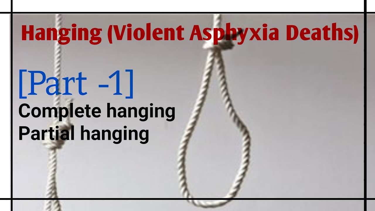 Hanging || Violent asphyxial deaths || PART -1 || Forensic medicine