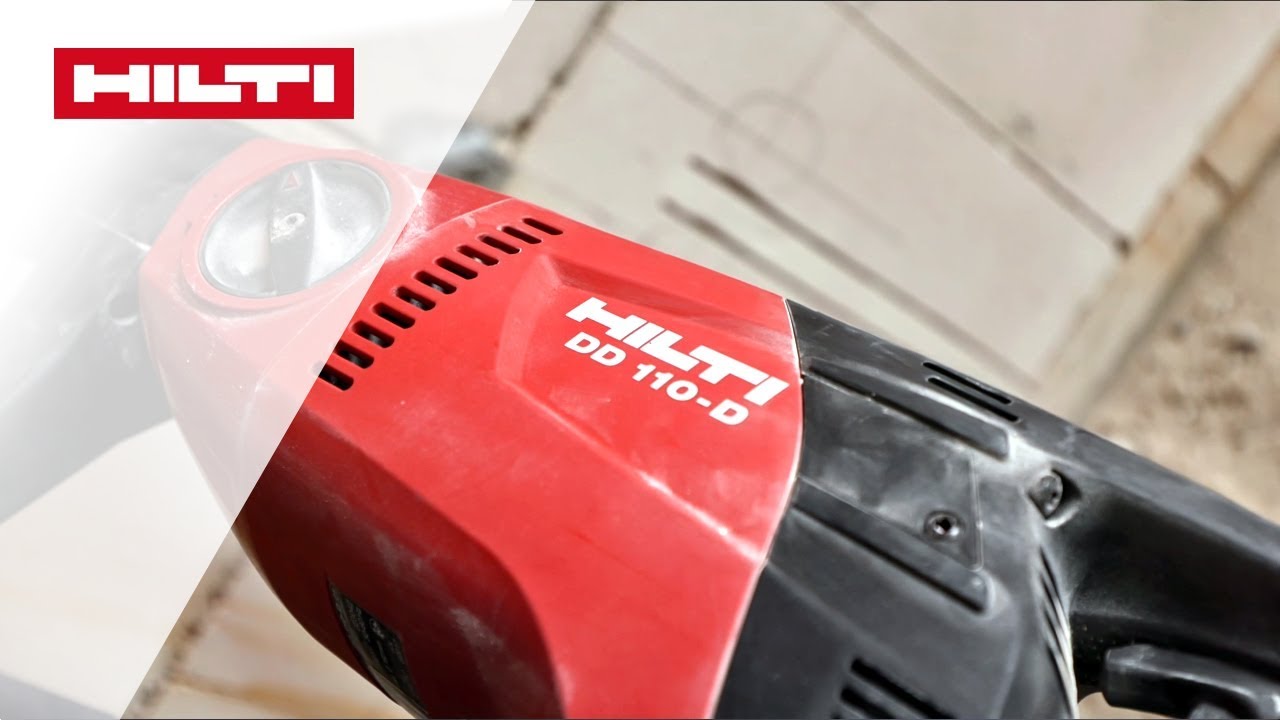 KUNDENMEINUNGEN Equidist Dosensenker im Kundentest mit der Hilti DD 110-D