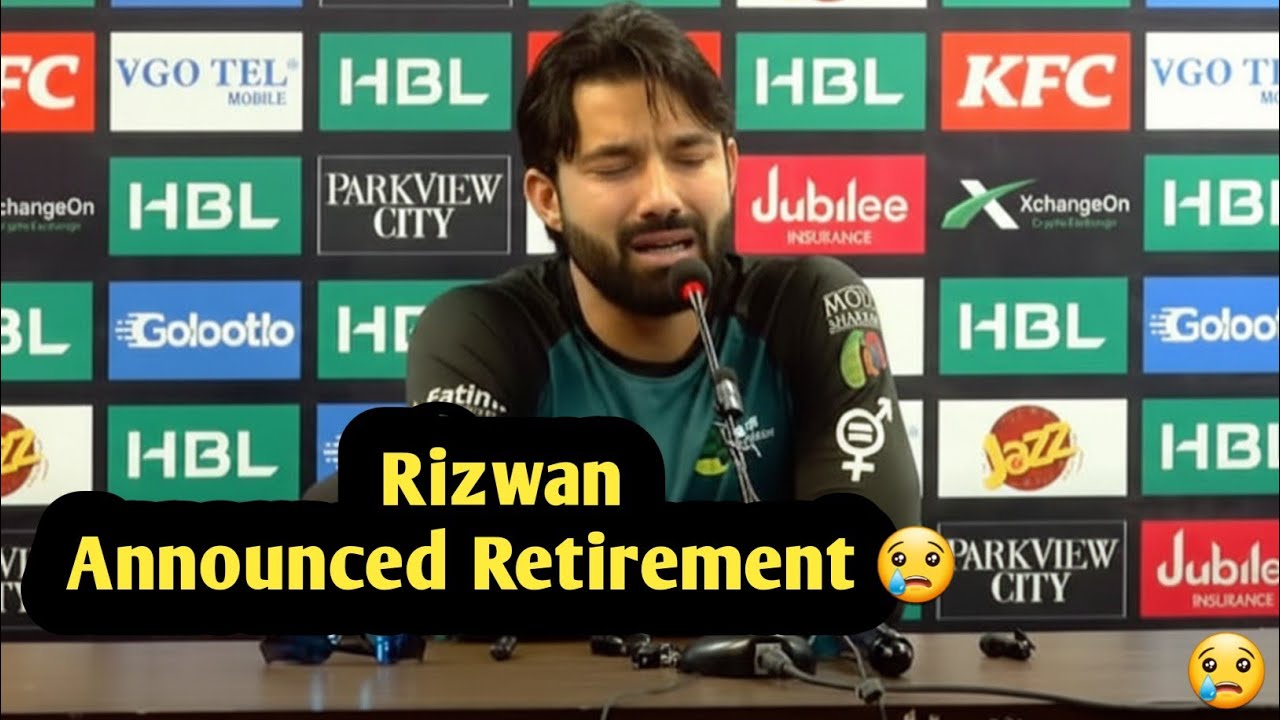 Mohammed Rizwan Retired ? | Sad News 😢
