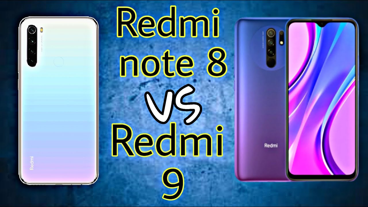 Redmi Note 8 Vs Redmi 9  Performance