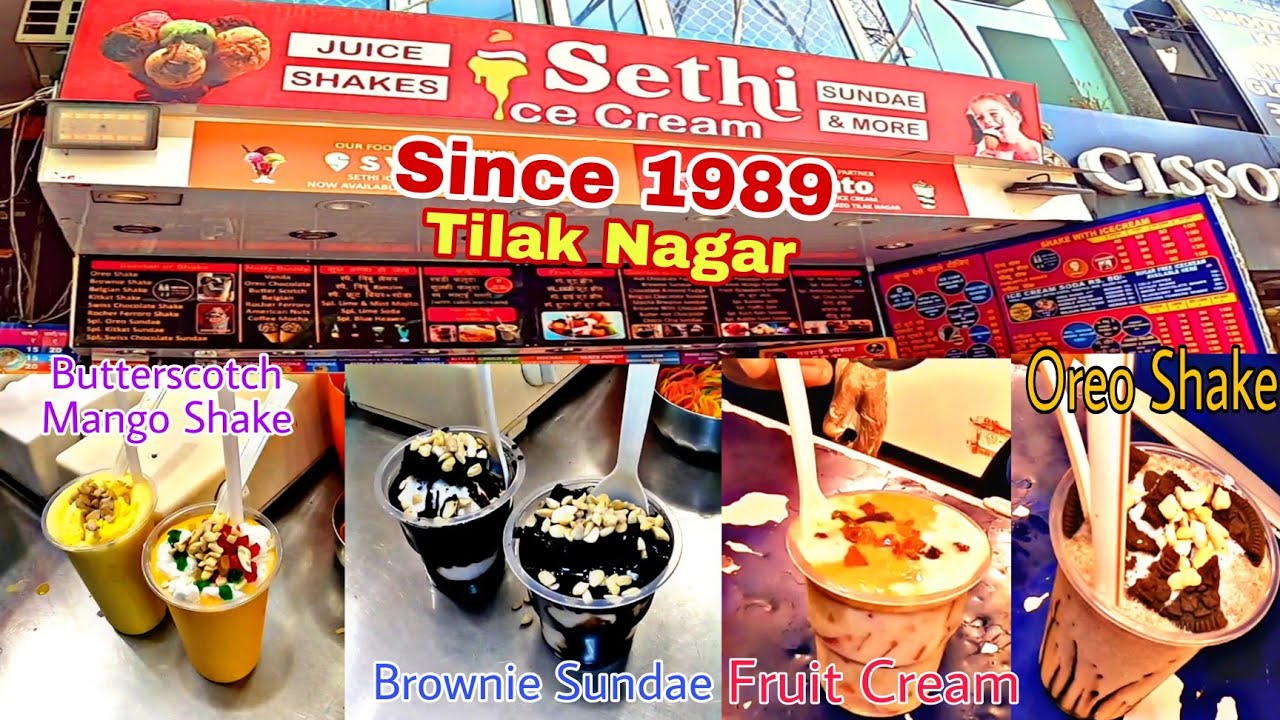 Sethi Fruit Juice Ice Cream and Shakes Tilak Nagar