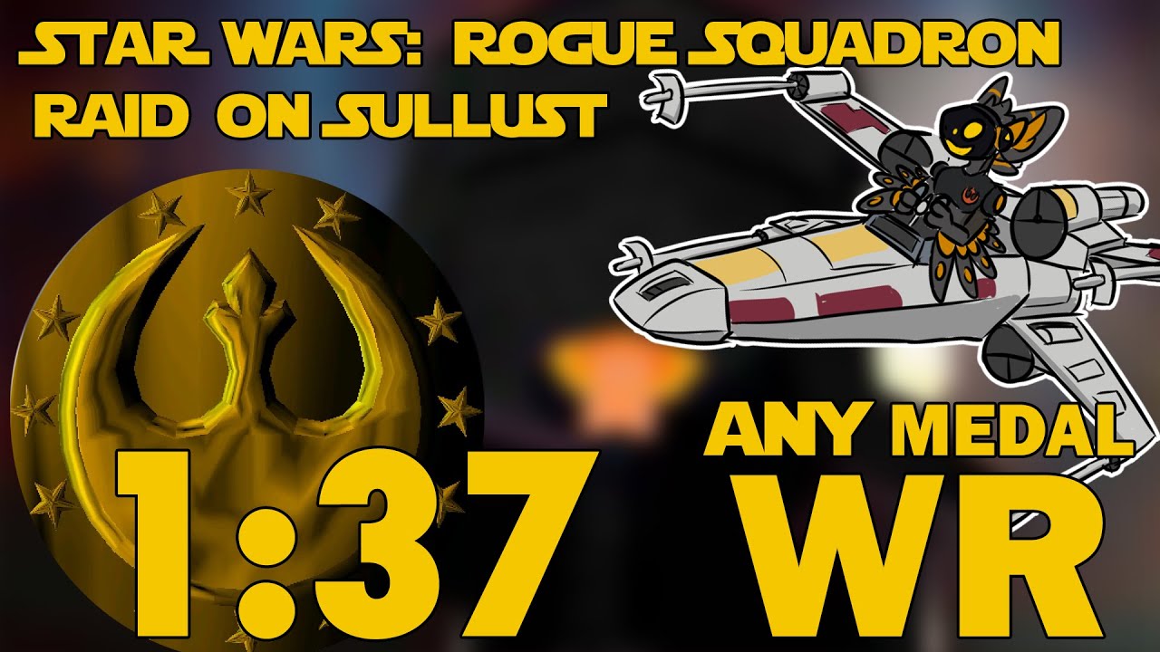 Star Wars: Rogue Squadron 3D | Raid on Sullust Speedrun | Y-Wing | 1:37 (WR)
