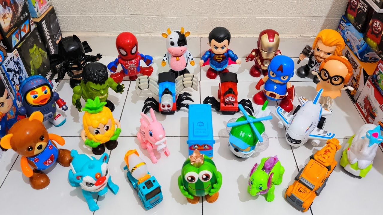 Wadidau🔥Choo Choo Charles Bersama Thomas Exe Helikopter Tayo Oleng Cumi Robot Joget Avangers #1