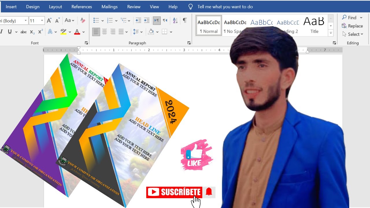 Make Cool Covers Only with Microsoft Word 2016.
