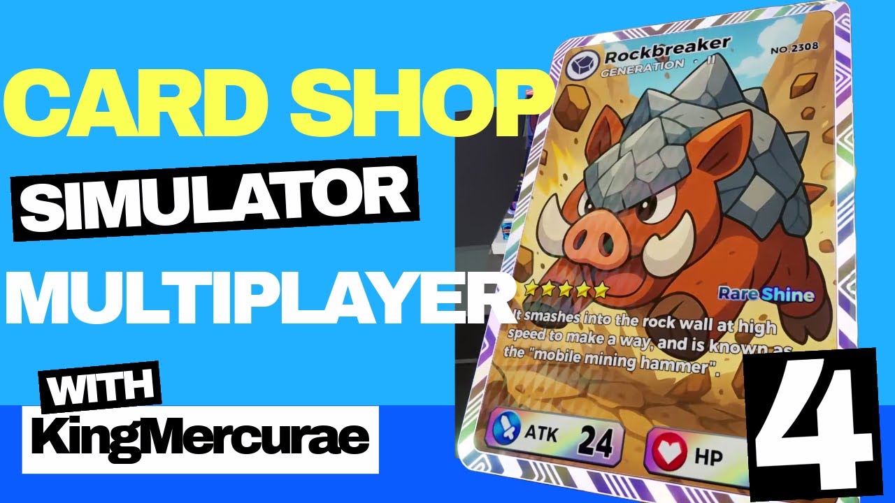 Card Shop Simulator Multiplayer Gameplay - Part 4