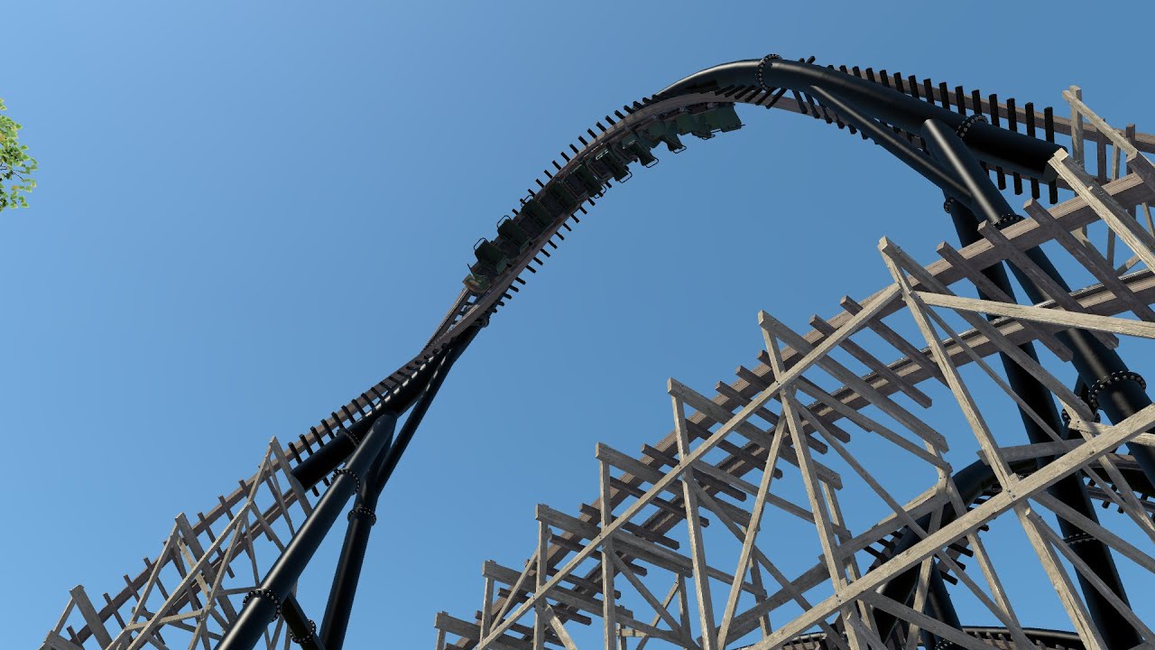 Dryad - GCI Inverting Wooden Coaster - Nolimits 2