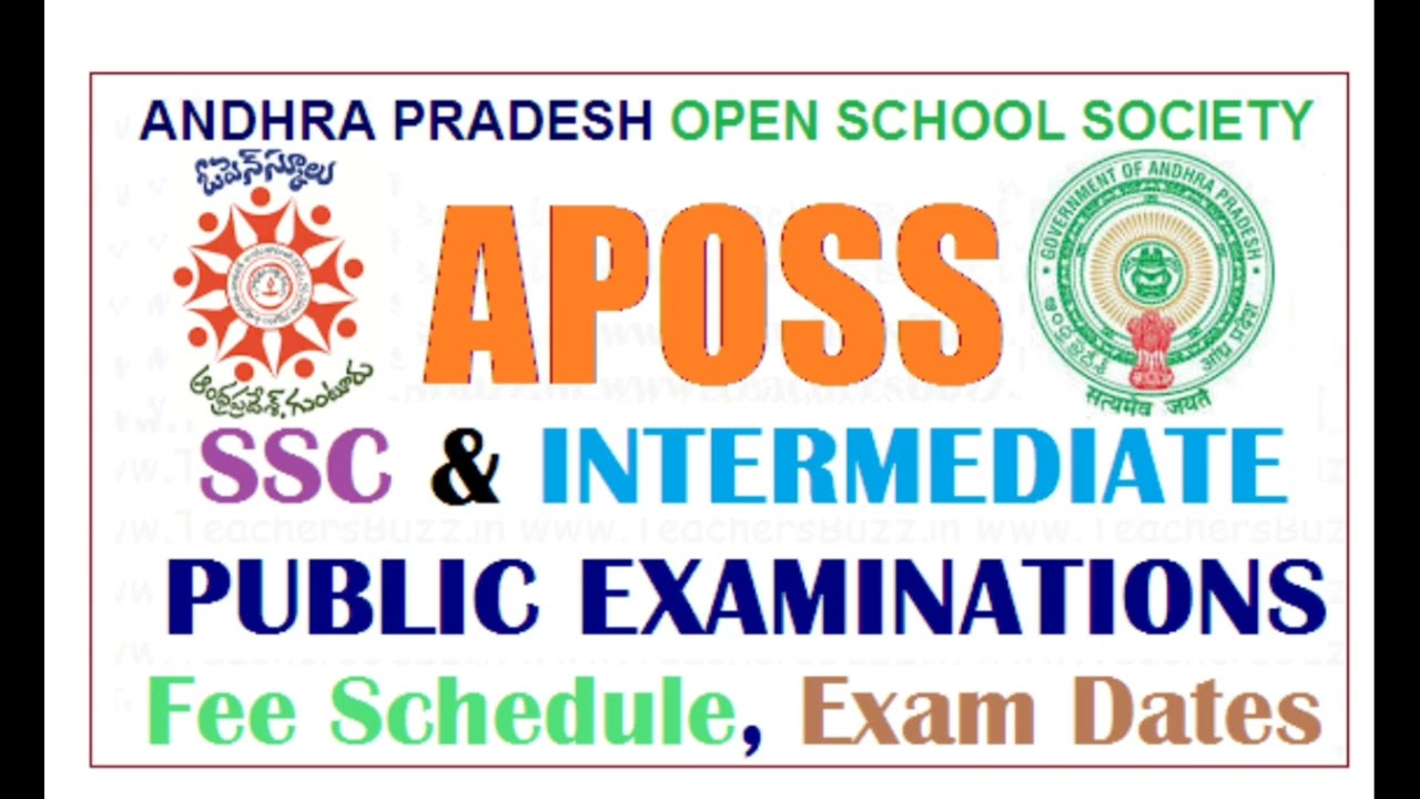 Aposs intermediate and tenth exam time table latest news//Chaitanya education