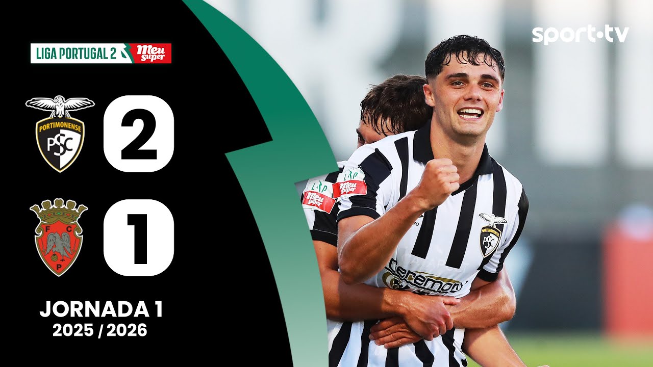 Resumo: Portimonense 2-1 Penafiel - Liga Portugal Meu Super | sport tv
