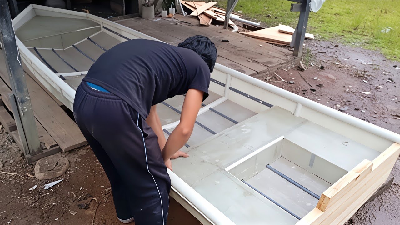 DIY Jon boat building for fishing (part 1)