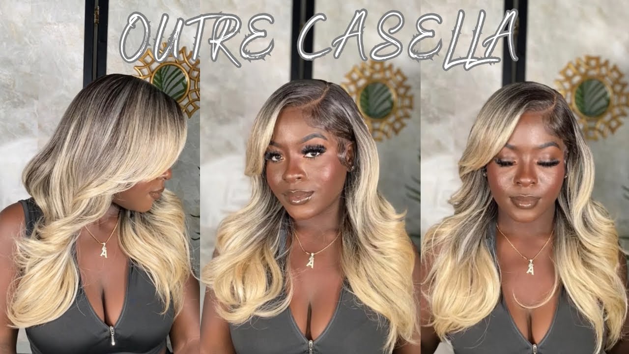 Outre Perfect Hairline “CASELLA” Affordable Synthetic Wig | Synthetic Lace Front Wig Install