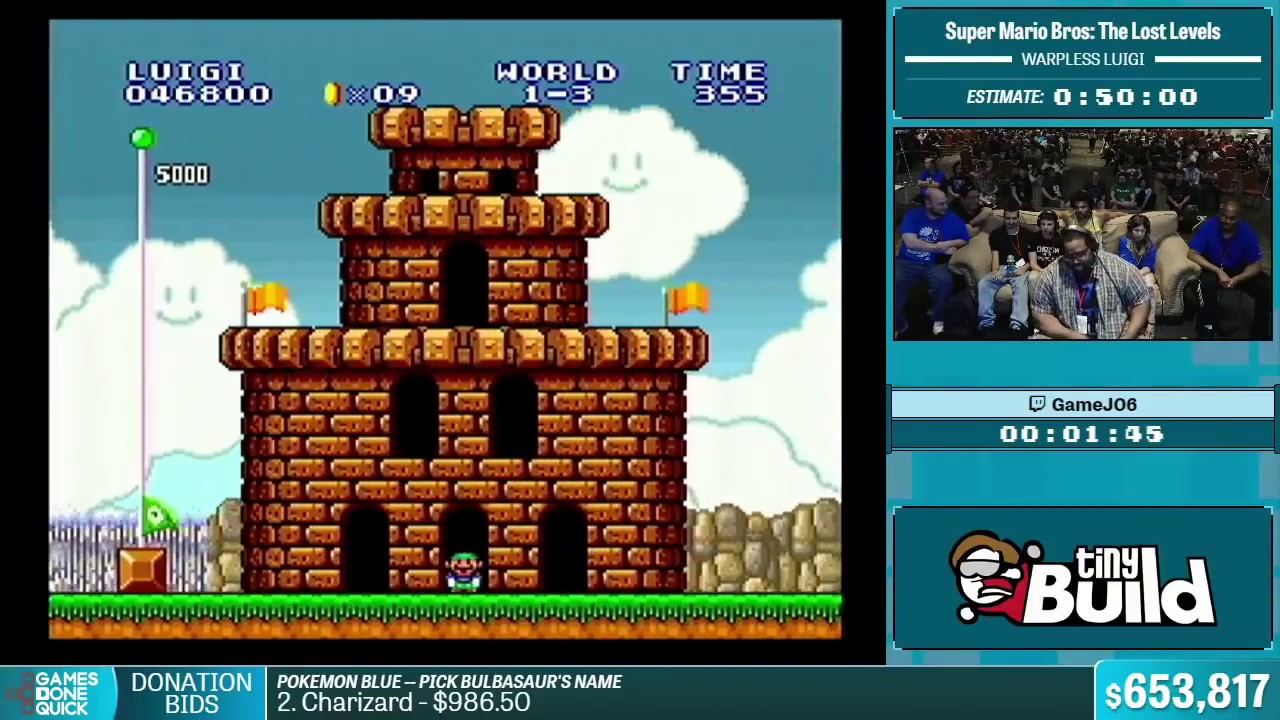 Super Mario Bros: The Lost Levels by GameJ06 in 41:30 - Summer Games Done Quick 2015 - Part 137