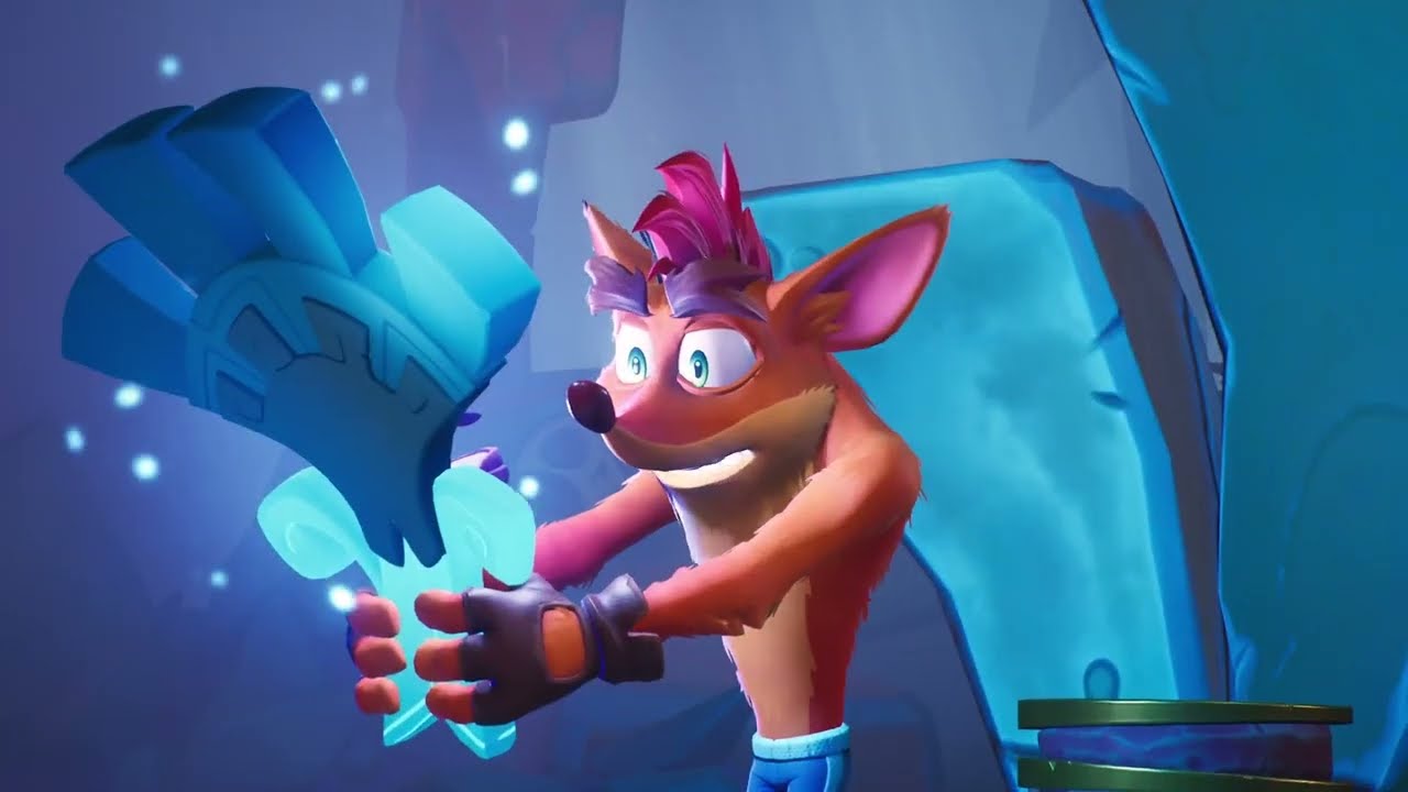 Геймплей  Crash bandicoot 4: It's about time на Xbox Series S