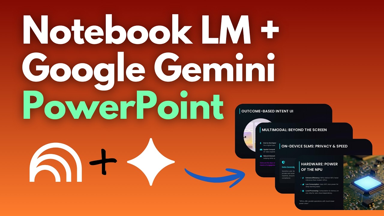 NotebookLM + Gemini бесплатно создадут потрясающие презентации PowerPoint (PPT) с использованием ...