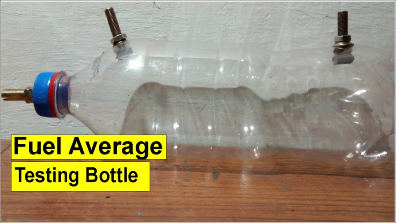 Car average testing bottle | fuel bottle | petrol bottle for car | carburetor fuel bottle